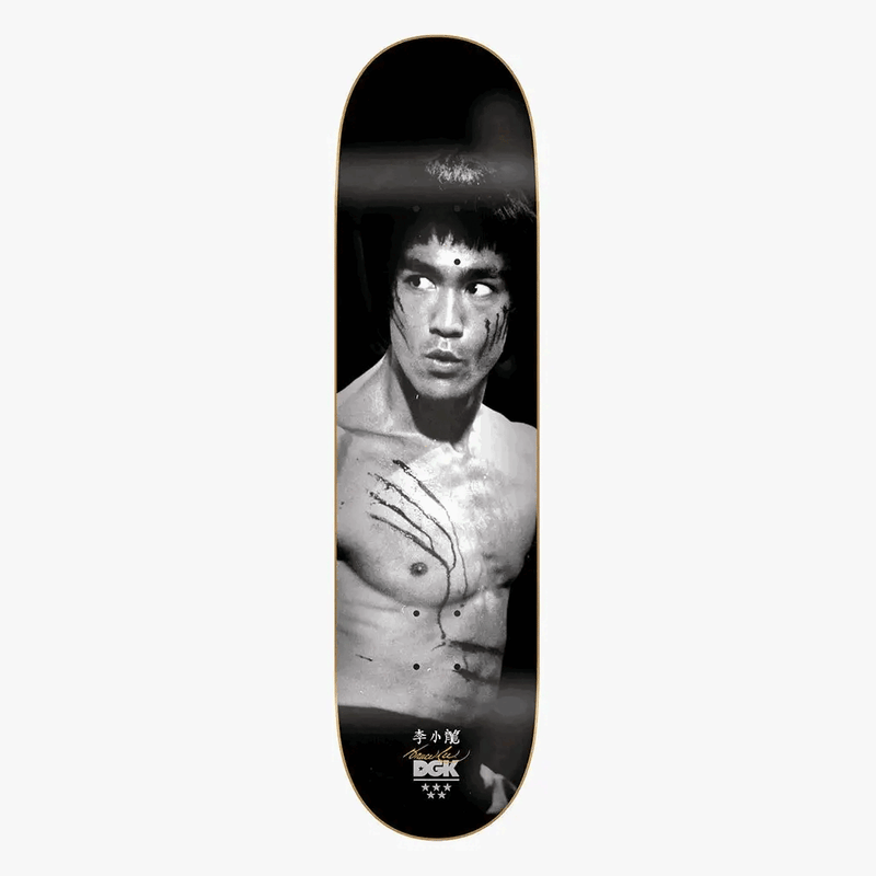 DGK X Bruce Lee Golden Dragon Lenticular Deck