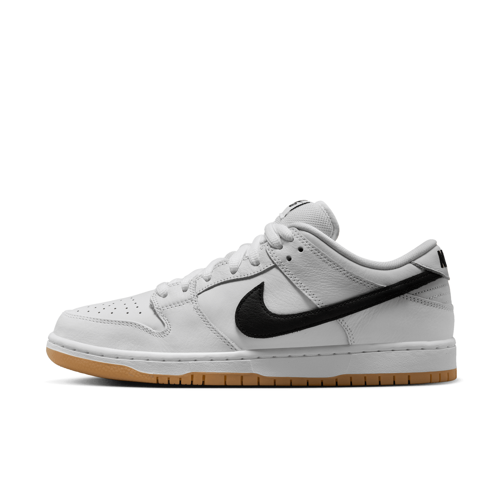 NikeSB Dunk Low Pro ISO - White / Black – Evolve Skate Store NikeSB Dunk Low Pro ISO - White / Black – Evolve Skate Store