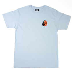 Evolve x Tom Gerrard Old Mate Tee - Sky Blue/Orange