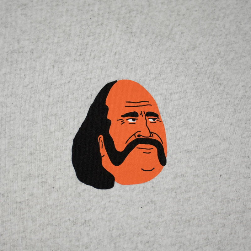 Evolve x Tom Gerrard Old Mate Tee - Athletic Heather/Orange
