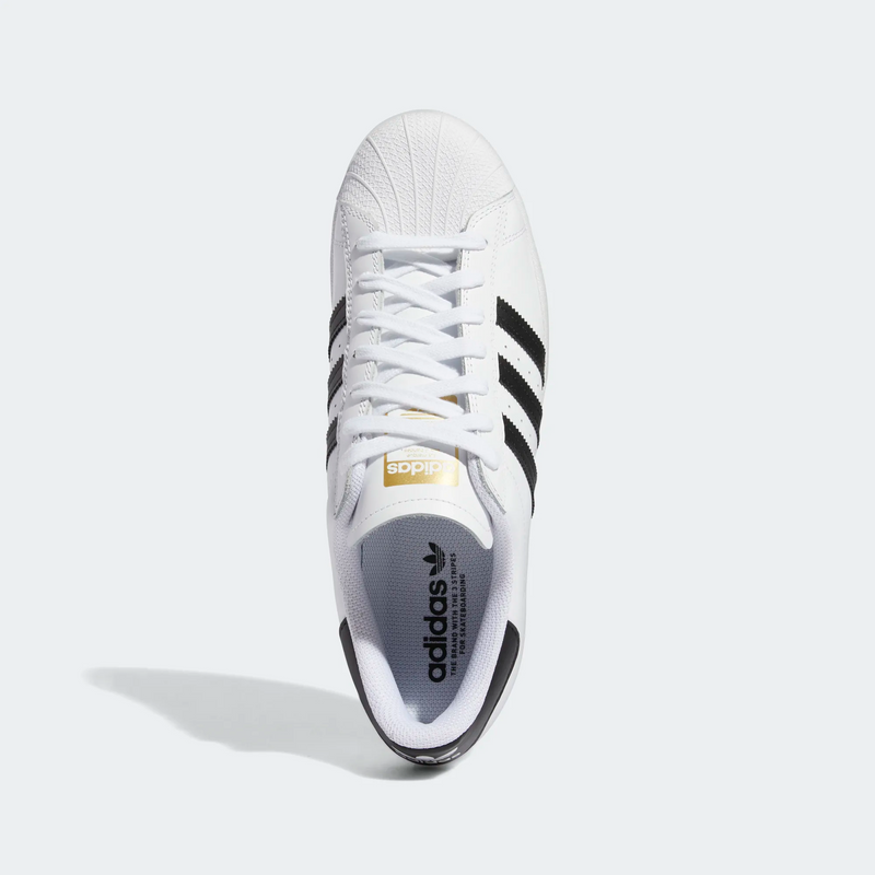 Adidas Superstar ADV - White / Black – Evolve Skate Store Adidas Superstar ADV - White / Black – Evolve Skate Store
