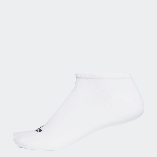 Adidas Trefoil Liner Socks - 3 Pair White/ Black