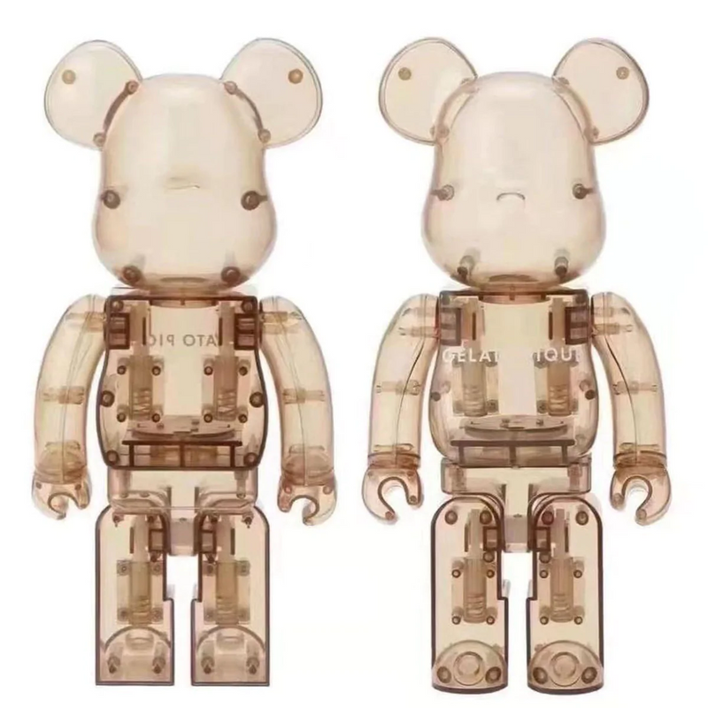 Medicom x Gelato Pique Bearbrick 400% - Beige