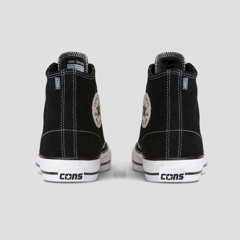 Converse CTAS Pro High Top Suede - Black / White