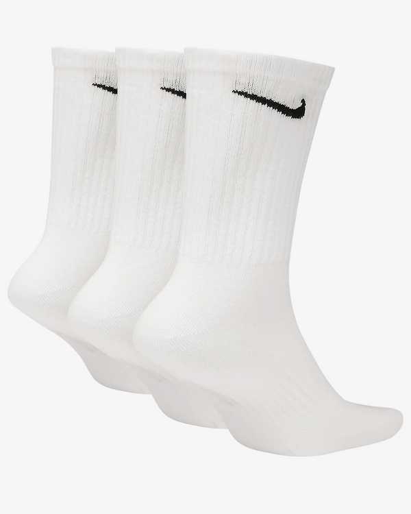 Nike Everyday Crew Socks 3pk - White