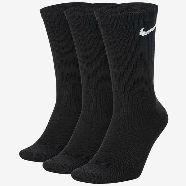 Nike Crew Socks 3pk - Black