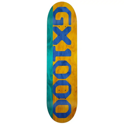 GX1000 Split Stain Deck Teal/Yellow - 8.25