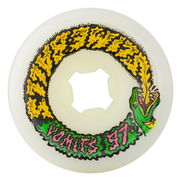 Slime Balls Snake Vomits Skateboard Wheels 97a - White