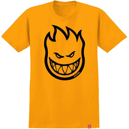 Spitfire Bighead Fill Youth Tee - Gold/Black