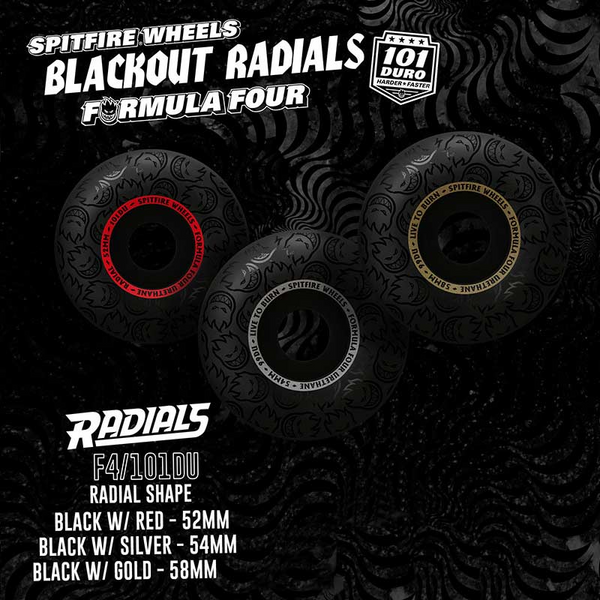 Spitfire Blackout Formula Four 101a Radials