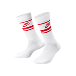 Nike Everyday Essential Crew Socks 3pk - University Red