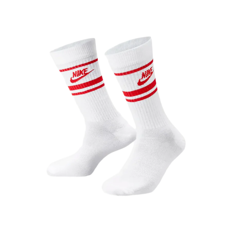 Nike Everyday Essential Crew Socks 3pk - University Red