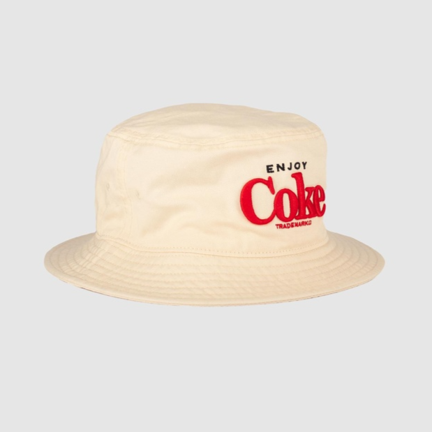 Coke Bucket Hat - Pigment Ivory