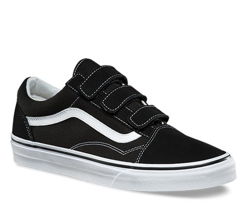 Vans old skool velcro classic black white Clearance